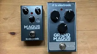 TC Electronic MAGUS Pro vs GRAND MAGUS into a Marshall 1987x #tcelectronic  #distortion
