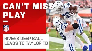 Philip Rivers Goes Deep Leading to Jonathan Taylor TD!
