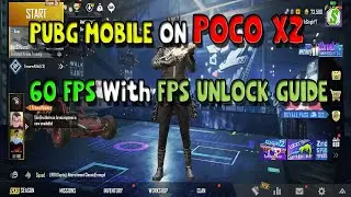 Poco X2 PUBG Mobile 60 FPS Gameplay Review | Unlock 60 Frame Rate Option