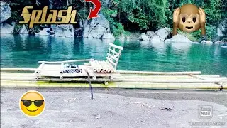 River rafting in Jamaica Rio Grande river  (He almost fell😂😂)My Aquatic lifestyle 🇯🇲🌴🏞