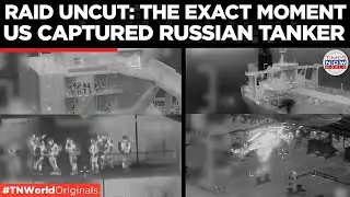 BIGULE TO WAR? Watch REAL Footage of US COAST GUARD Raid On Russian Tanker | Times Now World