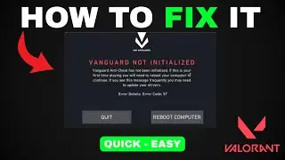How To Fix Vanguard Error Van57 | Vanguard Error Code 57 Valorant Problem (2026)