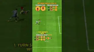 Neymar Rainbow Flick to Bicycle Kick - FIFA 23