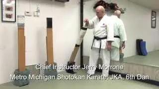 Makiwara Board Kicking Demonstration