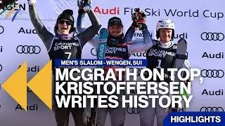 McGrath On Top, Kristoffersen Writes History | Highlights| FIS Alpine