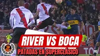 🔥 River vs Boca: Las Patadas Más Duras del Superclásico#argentina #futbol #river #viralvideo #video 