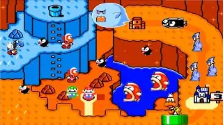 Super Mario World Remastered HD: World 3: Vanilla Dome