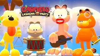 Garfield Lasagna Party | Cats' Band Minigame