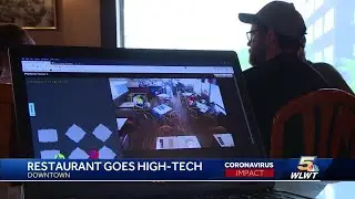 Restaurants going high tech help people self-enforce social distancing