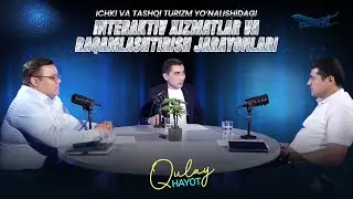Ichki va tashqi turizmda interaktiv xizmatlar va raqamlashtirish jarayonlari