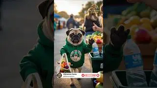 Pogo&rsquo;s Zero Waste Challenge 🌍🐾 | Save the Planet with Every Paw! #Shorts