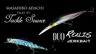 MR.ADACHI EXPLAINS THE DUO REALIS JERKBAIT 100DR & 110SP