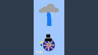Average Weather in London #countryballs #animation #uk #rain