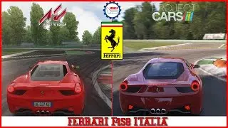 ★ Assetto Corsa VS Project Cars (Mod) - Ferrari 458 at Monza