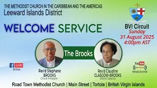 Welcome Service for Rev'd Stephane Brooks & Rev'd Claudine Glasgow-Brooks