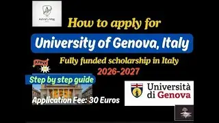 Genoa university Apply #viral #university #studyadvice #students #italy #exam #applynow #apply