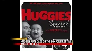 Huggies represents dads with new premium plant-based diapers