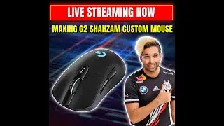 Making ShahZaM a custom G703 mouse EXCLUSIVELY