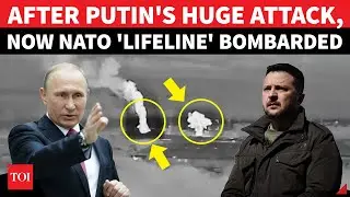 NATO 'Lifeline' Bombed, Energy Supply Hit; Putin Orders Biggest Attack On Ukraine With 800+ Drones