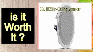 JBL 8128 In-Ceiling Speaker Features - Important Information