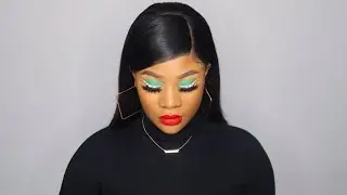 CANDY CANE EYESHADOW TUTORIAL | CHRISTMAS EYE MAKEUP | KEYERA KAYE