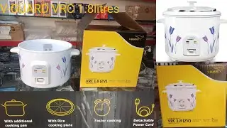 V-Guard VRC 1.8 (2V) | Electric Rice Cooker | Unboxing and review | #vguard #ricecookers #kitchen