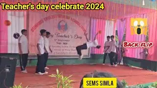 Remix dance by class 9 boys || Sunrise English Medium school Simla teacher's day celebration ||