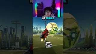 Day 1 of learning how to air dribble in Rocket League #rocketleague #rl #airdribble #shorts