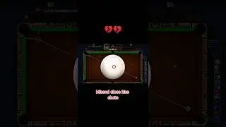 Missed close kiss shots | 8 ball pool #8ballpool #viral #shorts #viralvideo #snooker #foryou