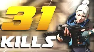 *31 KILLŮ * JE PROSTĚ M&Aacute;LO?!!  - VALORANT Radiant Jett Gameplay