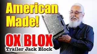 OX BLOX Heavy Duty Trailer Jack Block - Made in USA! #OxBlox #JMMGarza