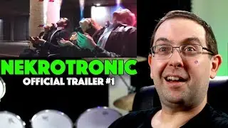REACTION! Nekrotronic Trailer #1 - Shudder Horror Film 2019 - Get SHUDDER for FREE