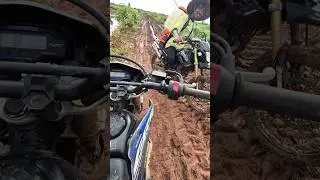 HUJAN BADAI TRABAS 💨🚦 #offroad #crf #supermoto #motovlog #motorcycle #motocross #motor #motorsport