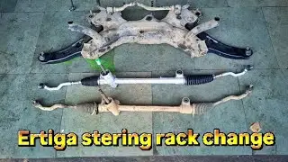 Ertiga Steering Problem 100% Solve 🔧 | Rack Replacement 🛠️🚘 #mechanical 