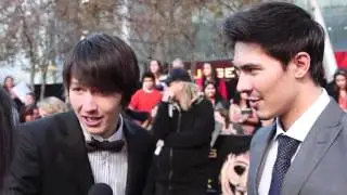 Sam Tan - The Hunger Games Premiere Interview