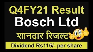 Bosch share Q4 results 2021 | Bosch share latest news | Bosch ltd stock Q4 results analysis