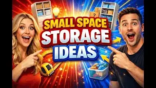 Tiny Space Storage Ideas That Actually Work #smallspaceliving #organizationideas #apartmentliving