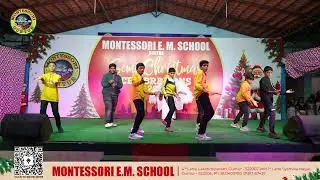Ambaramandhu Sambaramaye | Christmas Dance | Montessori English Medium School - Guntur