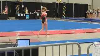 Abby First Place Floor Front Tumbling Only Level 8