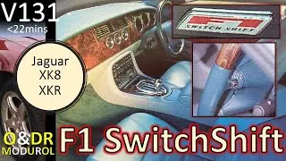 Jaguar XK8 F1 Switchshift from Racelogic - Paramount / Racing Green V131   / XKR (X100)