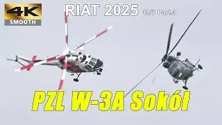 Eastern Europe&rsquo;s Falcon:  Czech Air Force W-3 Sok&oacute;ł Helicopter | RIAT 19/07/2025 Part.3