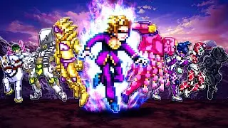 The New Giorno Is The STRONGEST CHARACTER IN JJBA MUGEN EVER (YES OVER DIO K1)