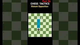 Distant Opposition | Chess Tactics Series #chess