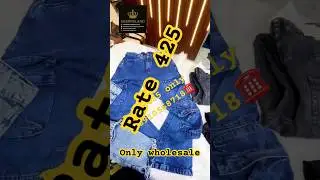 Biggest Baggy Jeans Wholesaler in Kolkata | #baggyjeans  at Factory Rates | Kidderpore Fancy Market