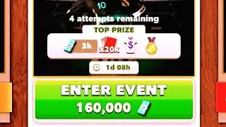 Score! Match TOP PRIZE ENTER EVENT 160,000 😱 3K&times;20K🏅