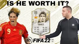 88 TORRES MID ICON PLAYER REVIEW! FIFA 22 ULTIMATE TEAM