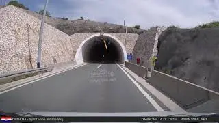 1031 CROATIA - Split Dicmo Brnaze Sinj DASHCAM 2019 WWW.TOFIL.NET
