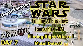 Star Wars Comes To Cleveleys Lancashire | ANDOR | Film Set