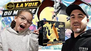 CHASSE aux DRACAUFEU #1 ETB LA VOIE DU MAITRE - Ouverture carte Pokémon.