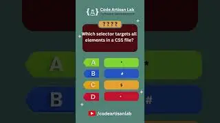 Can you Solve This CSS Quiz: Test Your Knowledge!📝